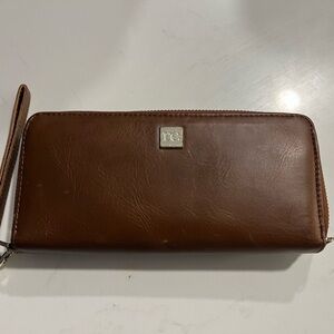 Rachel Cruze Wallet- brown leather